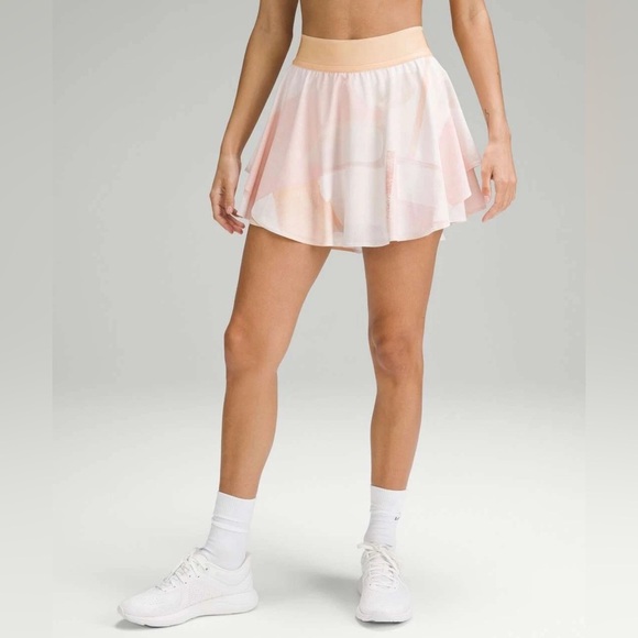 Lululemon Court Rival Tennis High-Rise Skirt Long Multi Women’s Sz 8 NWT - Picture 3 of 10